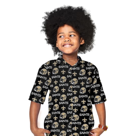 NFL® New Orleans Saints Logo Cotton Fabric